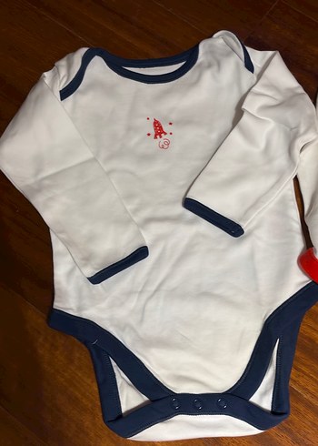 Renkli Nakışlı Uzun Kollu Bebek Body - Görsel 2