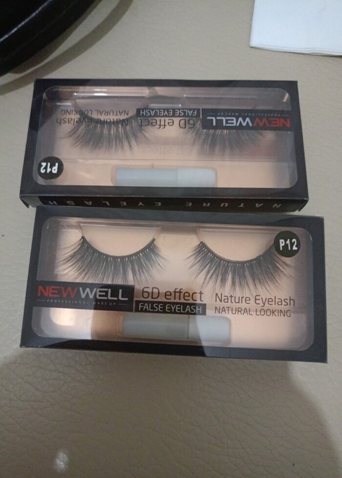 Takma kirpik ve yapıştırıcı - Görsel 2