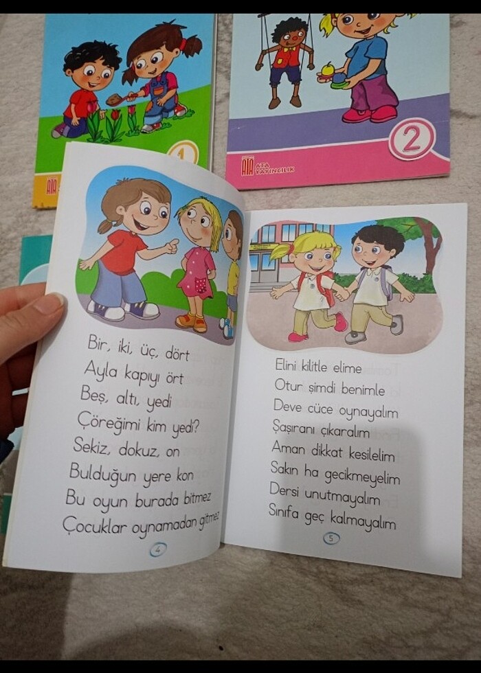 Çocuk okuma dizisi seti  - Görsel 2