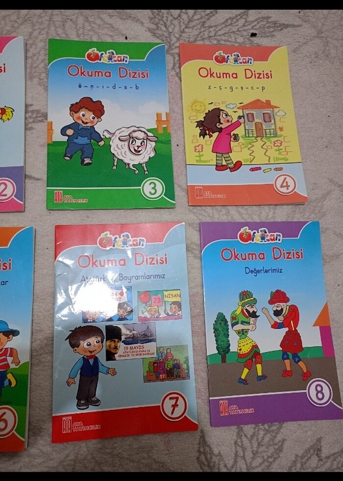 Çocuk okuma dizisi seti  - Görsel 3