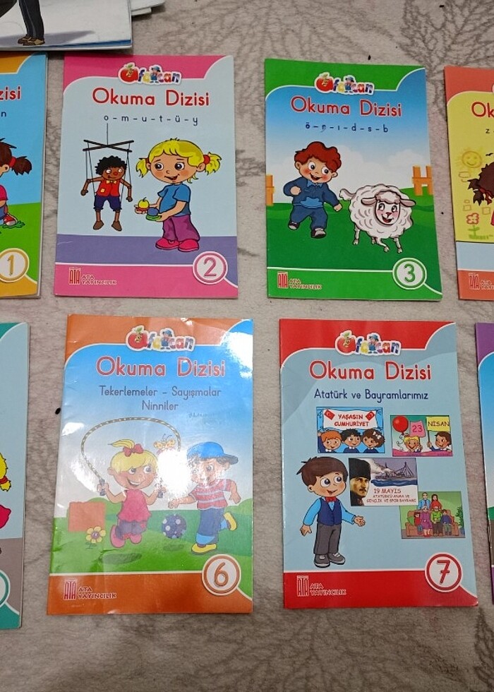 Çocuk okuma dizisi seti  - Görsel 5