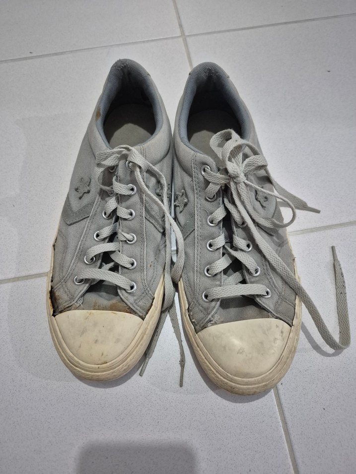 Gri converse Ayakkabı - Görsel 3