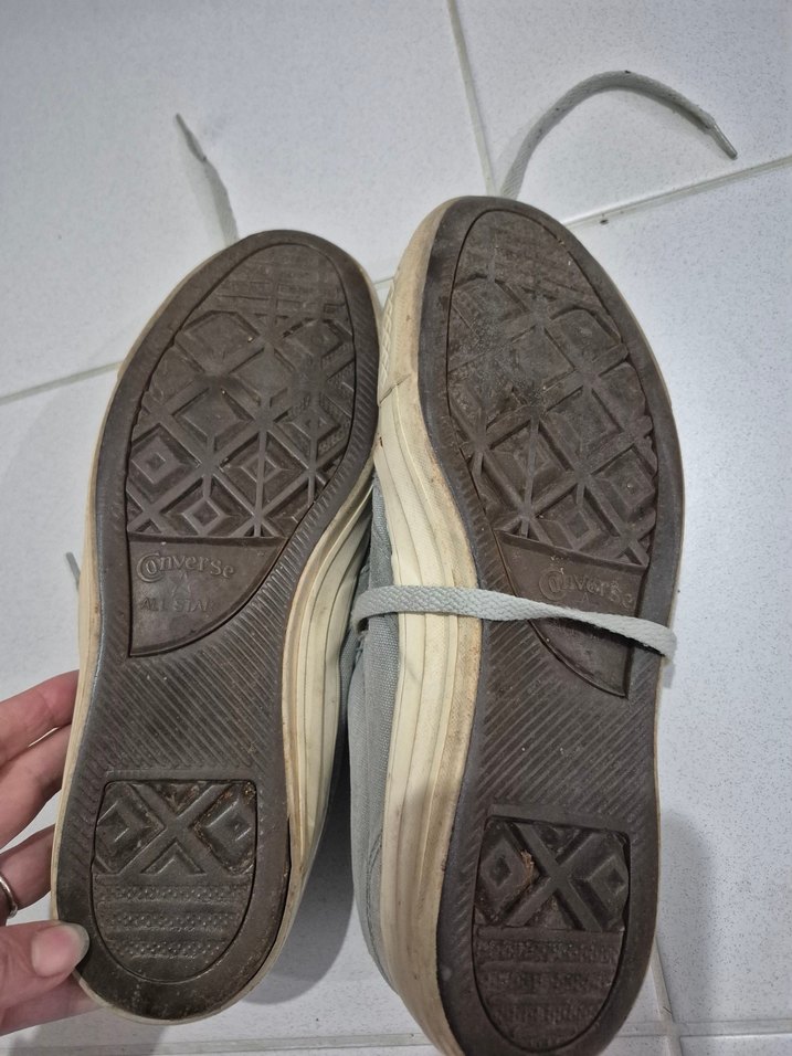 Gri converse Ayakkabı - Görsel 4