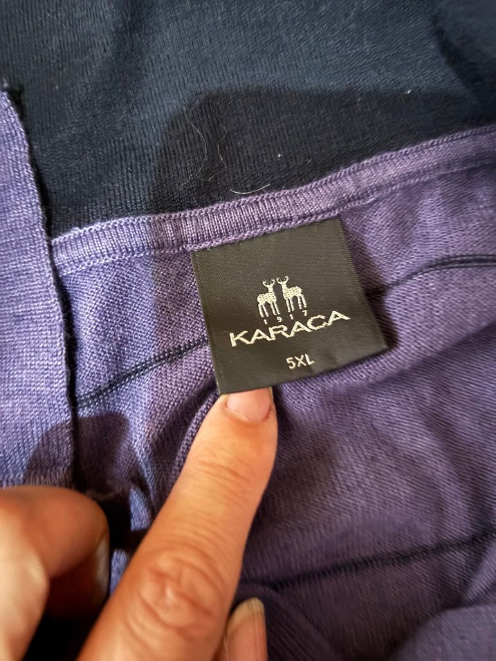 Erkek Mor Düğmeli Uzun Kollu Sweatshirt - Görsel 2