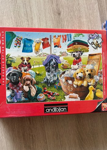 Çocuklar için 200 Parça Renkli Puzzle - Görsel 2