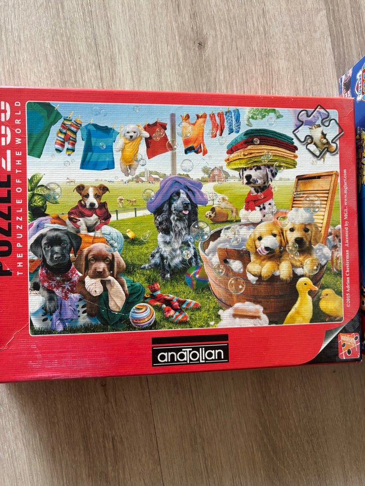 Çocuklar için 200 Parça Renkli Puzzle - Görsel 2