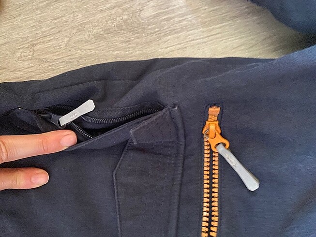 7 Yaş Beden lacivert Renk Erkek çocuk mont