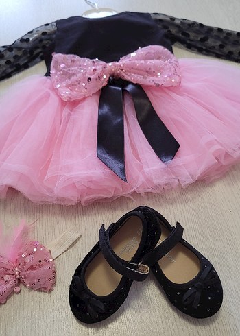 1 yaş doğum günü abiye - Görsel 6