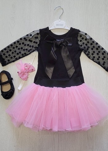 1 yaş doğum günü abiye - Görsel 7