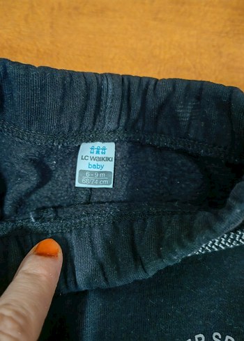 LC Waikiki Erkek Çocuk Lacivert Baskılı Eşofman Altı