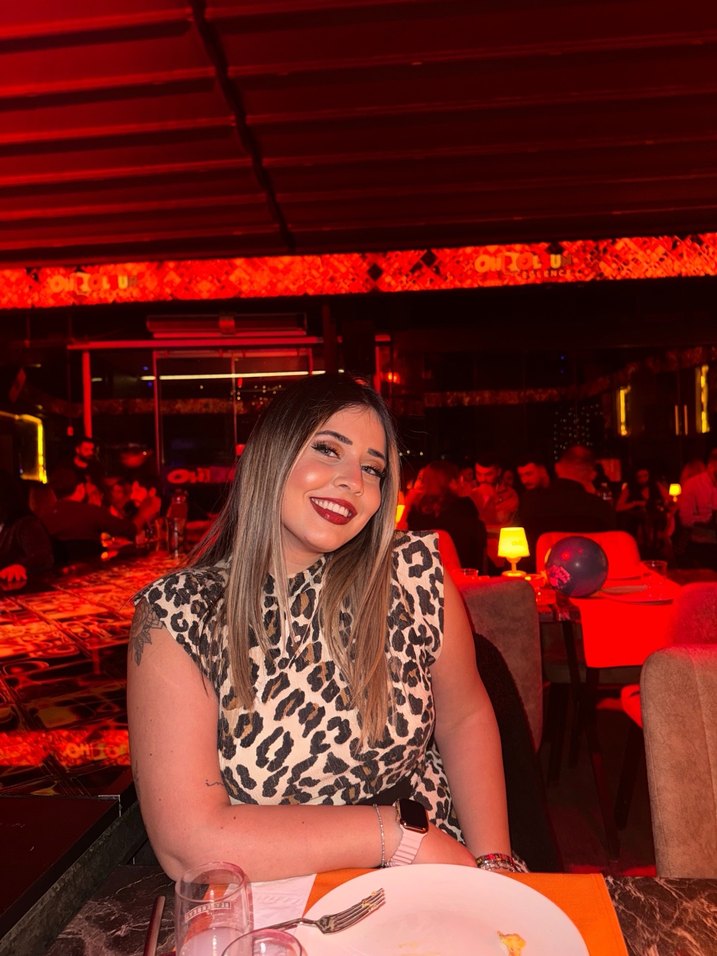 Leopar Desenli, Kolsuz Midi Kalem Elbise - Görsel 5