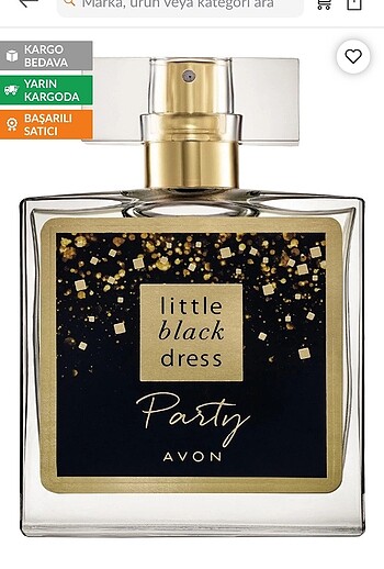 Avon little black dress party