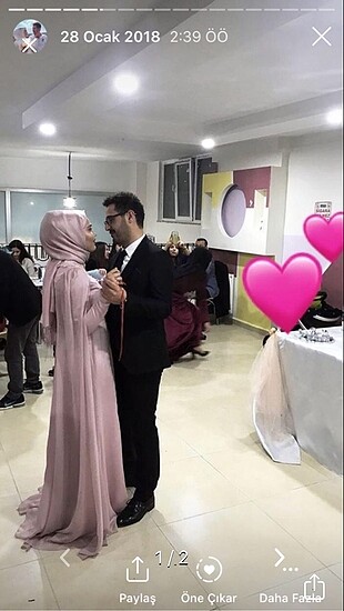 Pembe abiye