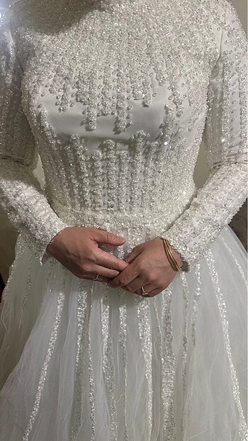 Aysira Acil satılık Henna gelinlik