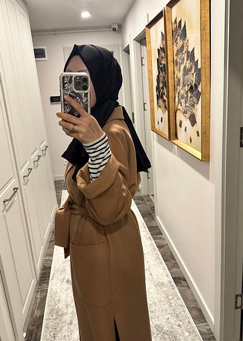 s Beden Zara Yama Cepli Camel Kaban