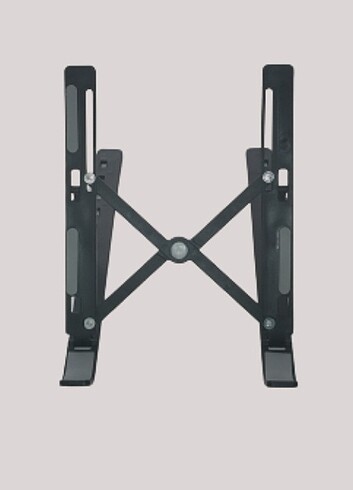 Siyah renkli laptop standi
