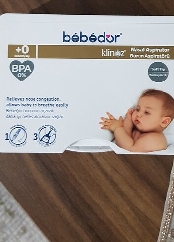 Bebek Burun temizleme aspiratörü