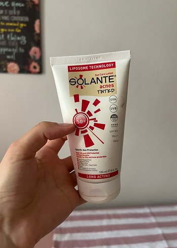 Solante Acnes Tonlu Güneş Koruyucu SPF 50+ - Görsel 2