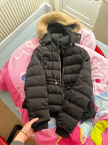 Zara Zara kaz tüğü mont