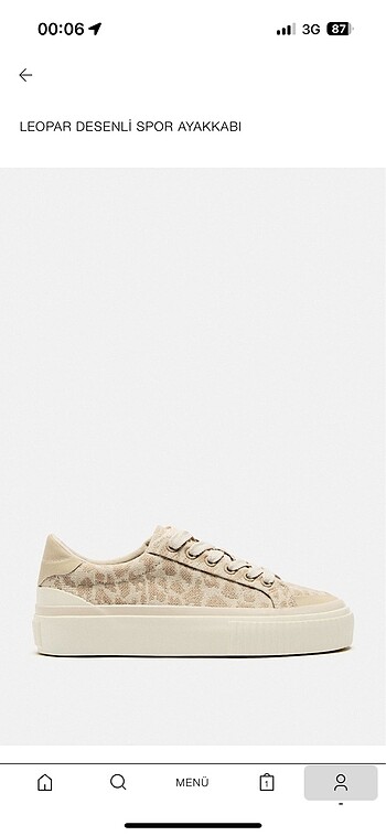 Zara sneaker - Ana görsel