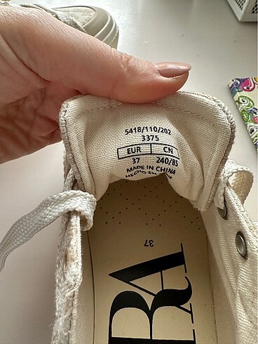 Zara sneaker - Görsel 3
