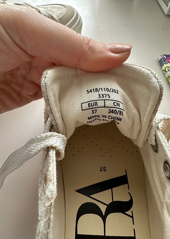 Zara sneaker - Görsel 3