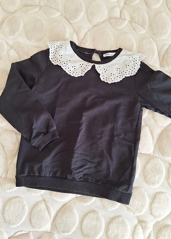 Dantel Yaka Sweatshirt