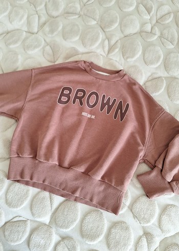 Oversize kız çocuk Sweatshirt