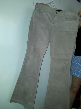 kadife ispanyol paca pantalon 