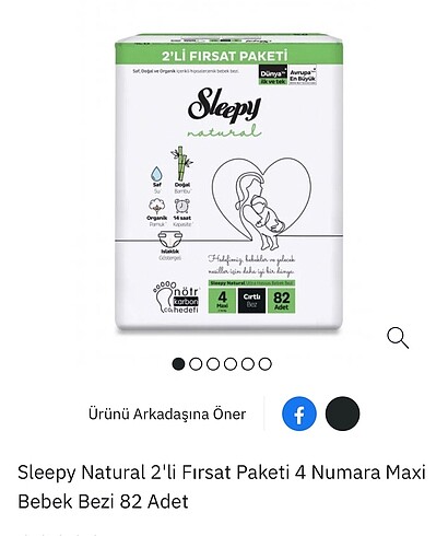 Sleepy 4 numara cırtlı bez