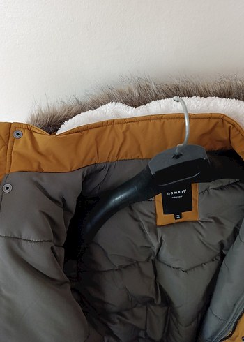 Kahverengi Kürklü n Kışlık Mont - Görsel 2