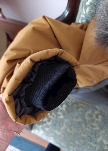 Kahverengi Kürklü n Kışlık Mont - Görsel 3