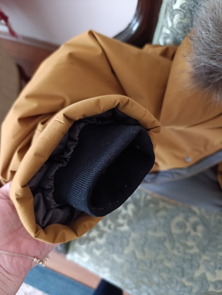 Kahverengi Kürklü n Kışlık Mont - Görsel 3