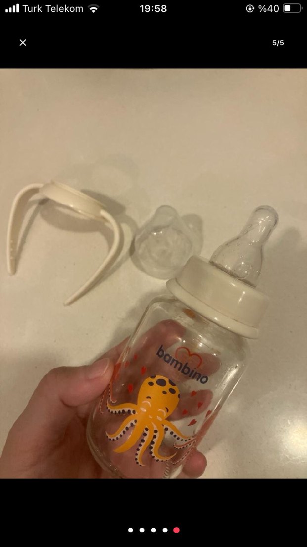Bambino 125 ml biberon suluk - Görsel 4