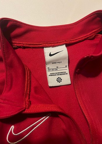 Kırmızı Erkek Sweatshirt Fermuarlı - Görsel 2