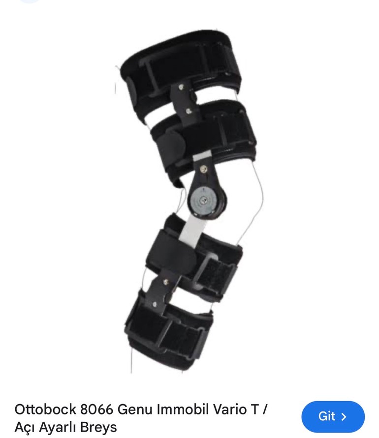 Ottobock 8066 Ayarlanabilir Alüminyum Dizlik - Görsel 3