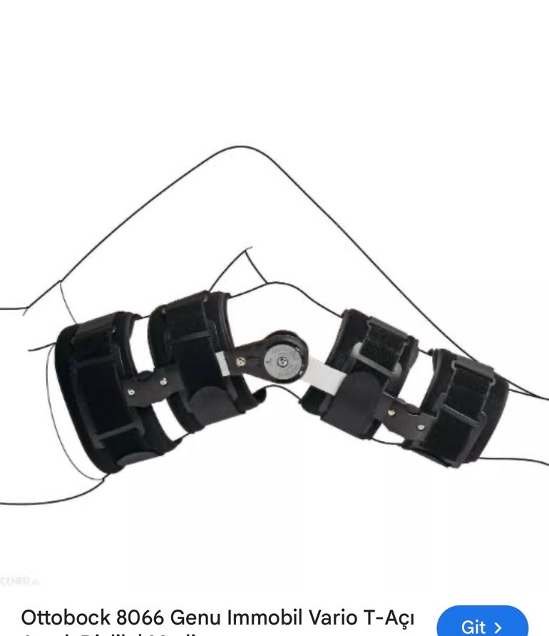 Ottobock 8066 Ayarlanabilir Alüminyum Dizlik - Görsel 4