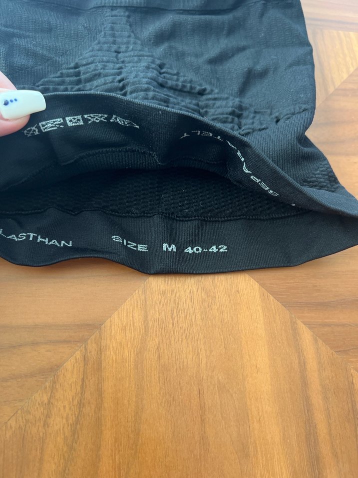 Siyah Fitilli bel göbek korsesi - Görsel 2