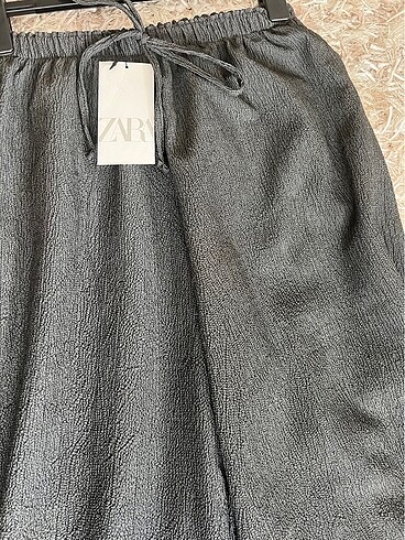 m Beden gri Renk Zara bol paça pantolon