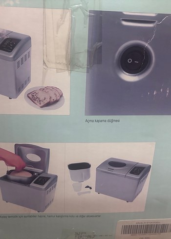 Arçelik Ekmek  Makinesi - Görsel 2