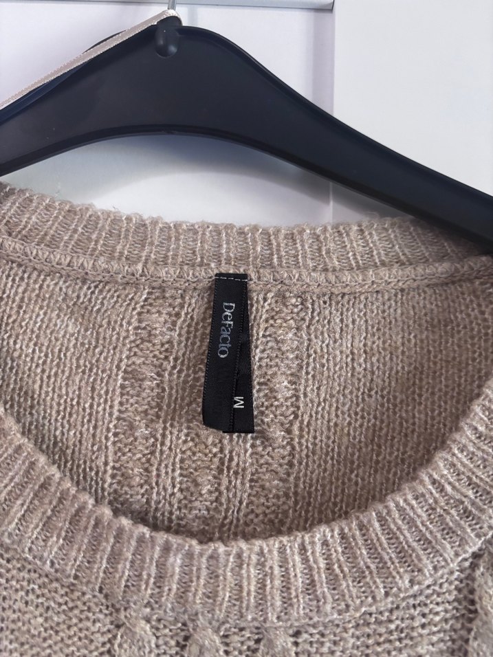 Kadın Triko Kazak Uzun Kollu - Görsel 2