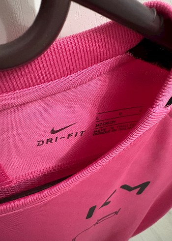 Pembe Kısa Kollu kadın Spor Tişört - Görsel 3