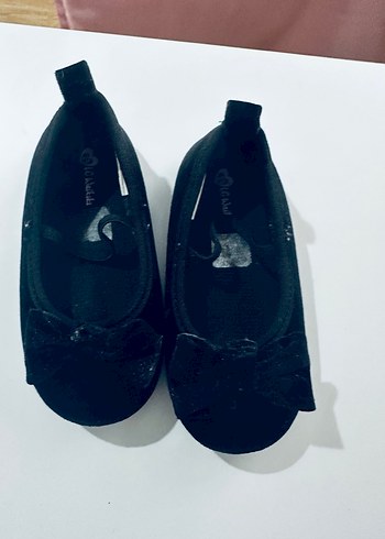 Kız Çocuk Siyah Fiyonk Detaylı Babet - Görsel 4