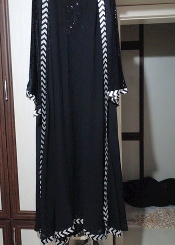 Siyah Uzun Gotik Kadın Elbise - Görsel 12