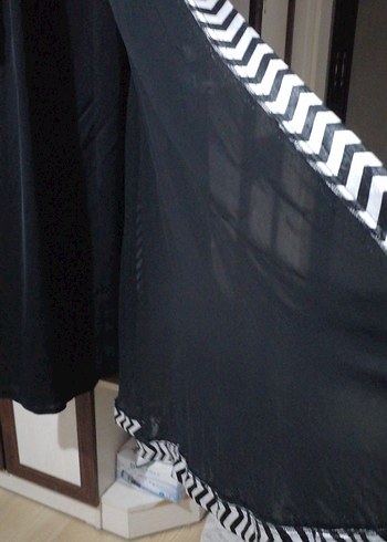 Siyah Uzun Gotik Kadın Elbise - Görsel 5