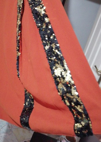 Kahverengi Bohem Uzun Kollu Elbise - Görsel 6