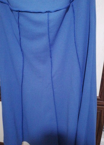 ELBİSE Lacivent Uzun Boy ETEKLİ Bohem Kadın  ikili takım - Görsel 10