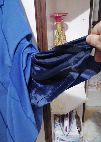 ELBİSE Lacivent Uzun Boy ETEKLİ Bohem Kadın  ikili takım - Görsel 7