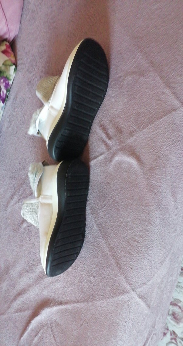 Kız Çocuk Beyaz Modern Bot - Görsel 4