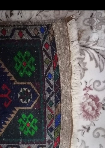 Nakışlı Çok Renkli Geleneksel Halı - Görsel 5